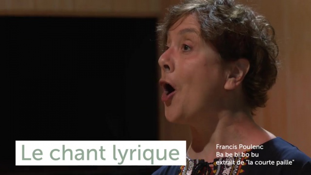 Chant lyrique conservatoire poulenc
