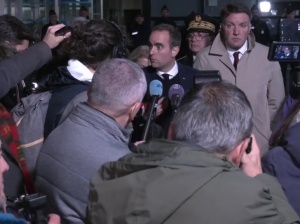 Limoges : le Premier Ministre en déplacement suite à l'incendie de la mairie.